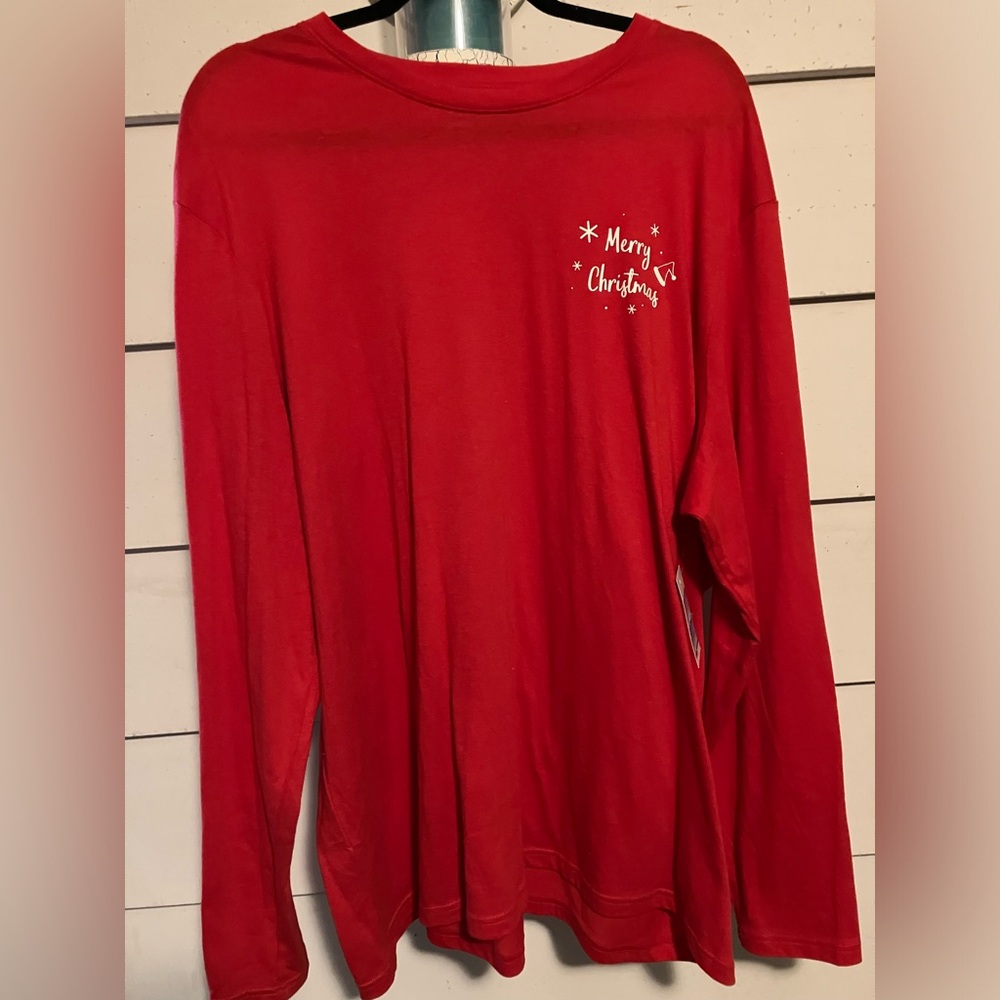 NWT Jammies For Your Family’s Xmas PJ Top